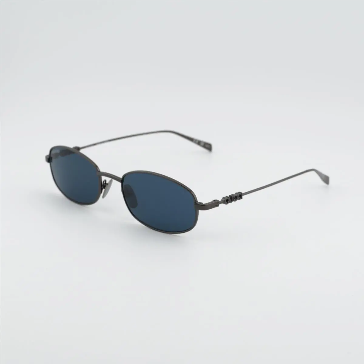 Gucci GG1940S 001 Ruthenium/blue 54-19-140 Sunglasses