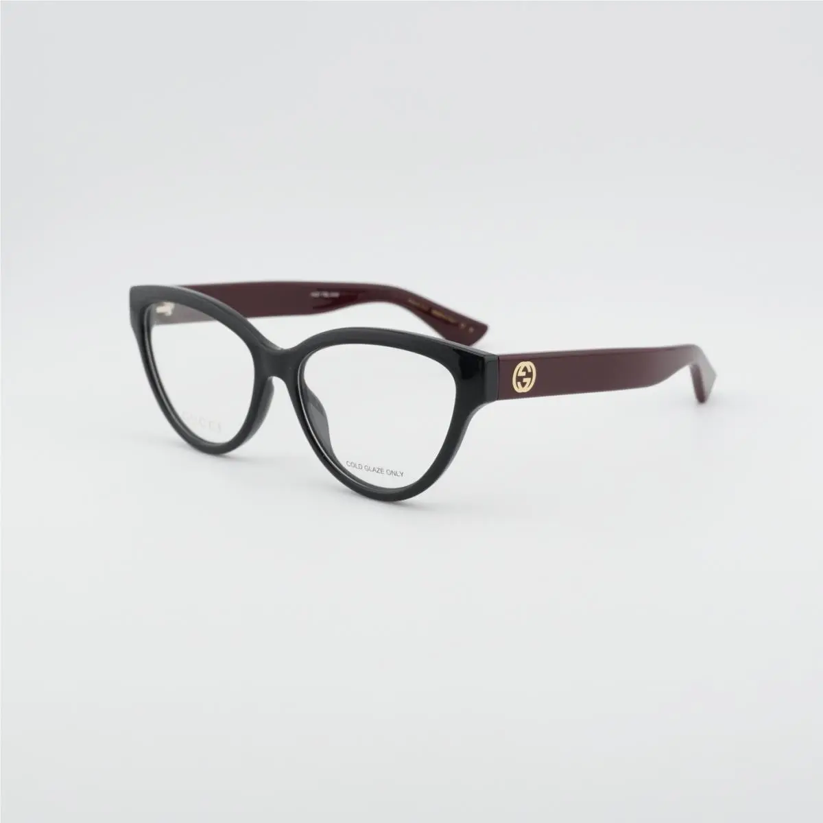 GG1581O 005 Black 55mm Eyeglasses by Gucci