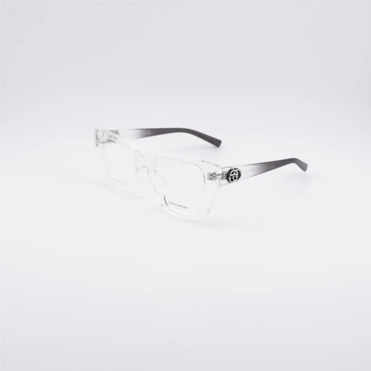 GG2028O 004 Crystal 50mm Eyeglasses by Gucci