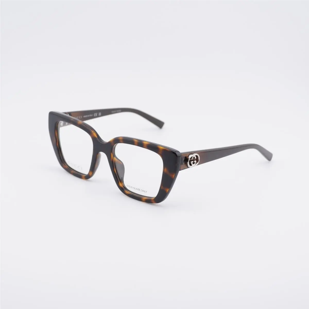GG2028O 002 Brown Havana 50mm Eyeglasses by Gucci