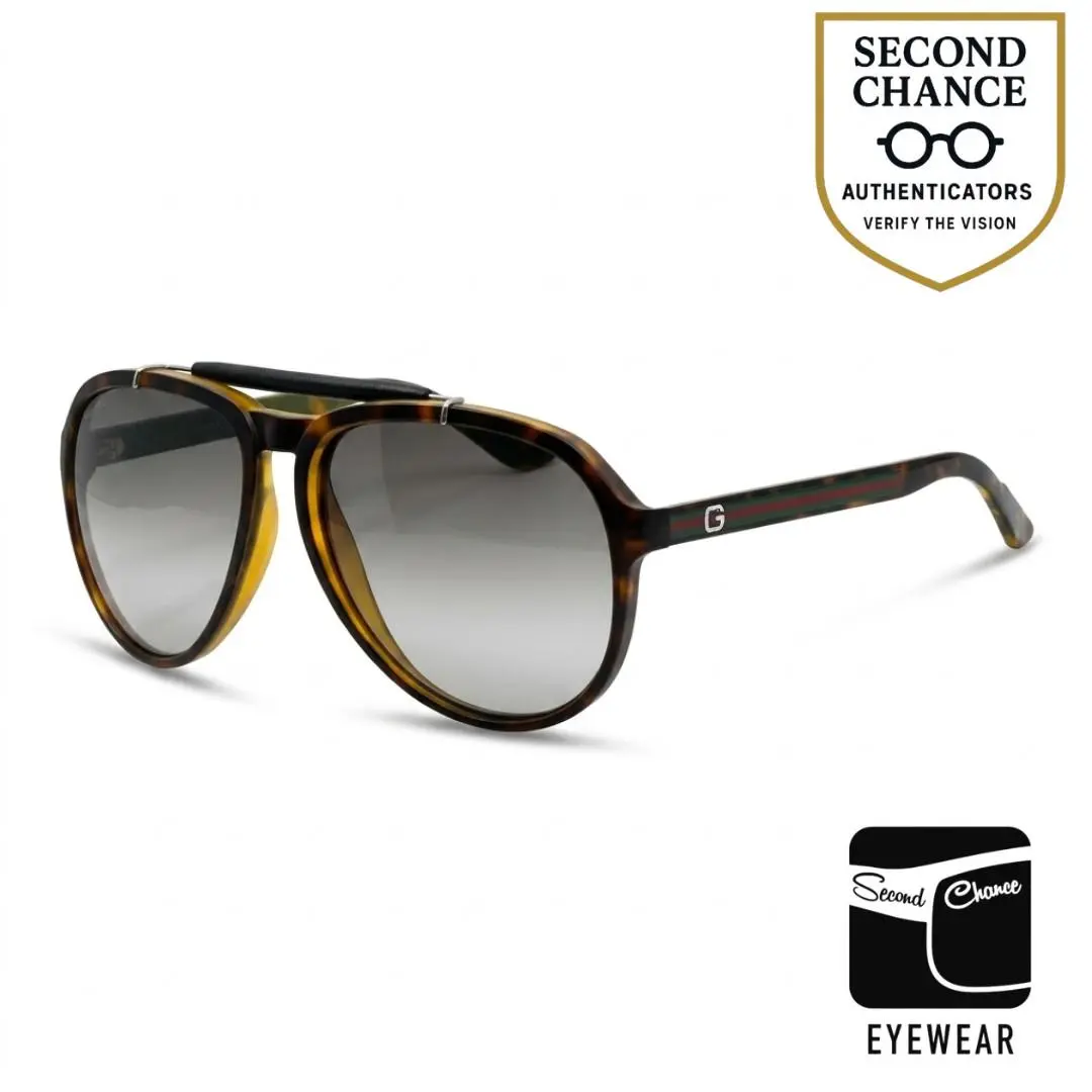 GG1029/S 791HA Aviator Sunglasses Deadstock/unworn Full Kit by Gucci