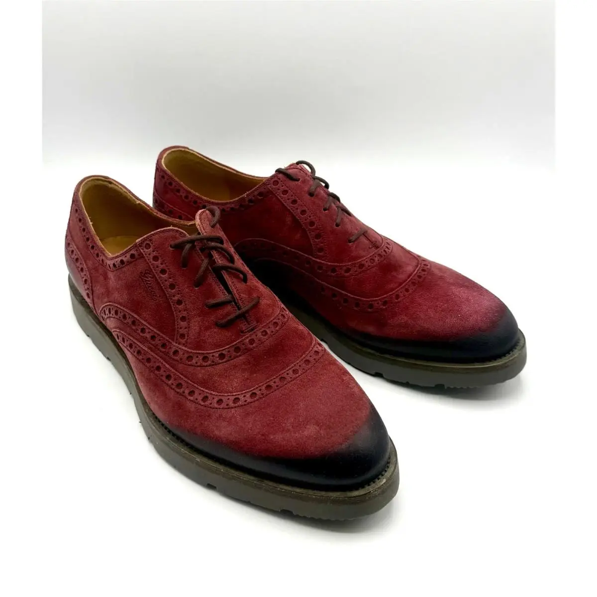 Mens Suede Dress Shoes Oxford W/logo 9.5/US 10 322483 6123 by Gucci