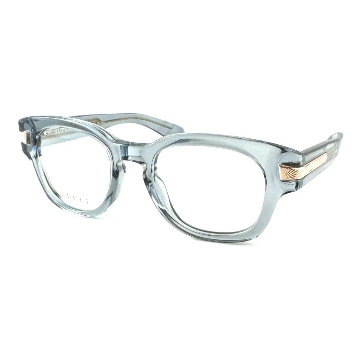 Gucci GG1518O GG 1518O 003 Clear Frame Eyeglasses 51-20-145