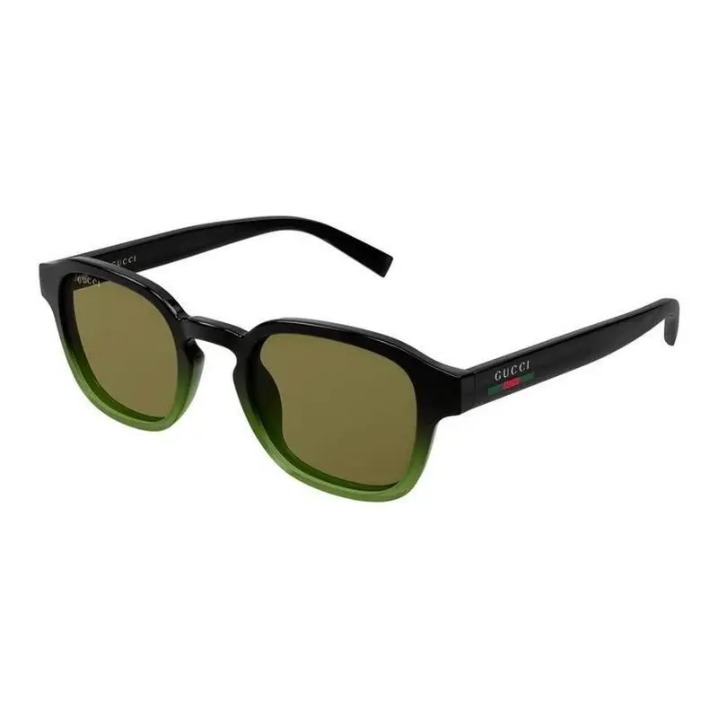 Gucci GG2106S Sunglasses Sun Glasses 003 Black/green 49mm Men