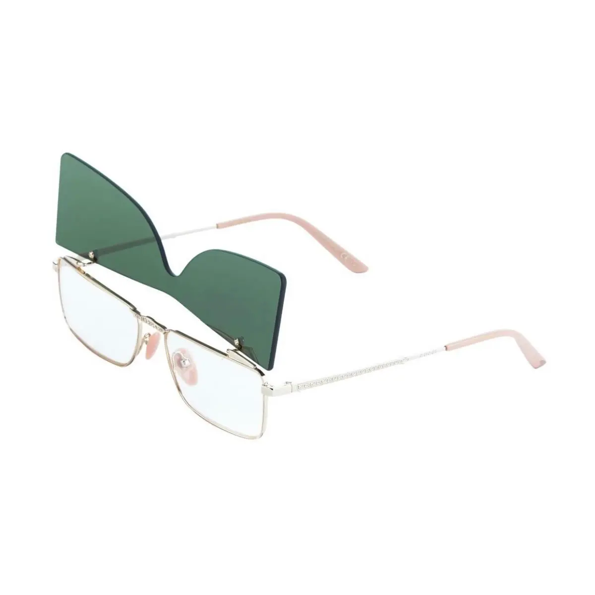 Gucci Flip Eyeglasses / Sunglasses GG0363S-001 Eyewear 56-16-145MM