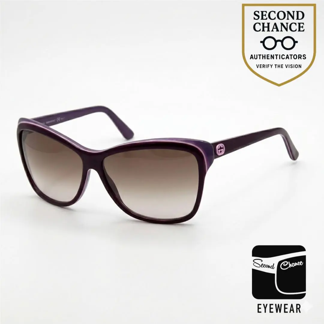 GG 3191/S 745K8 Oversized Cat-eye Sunglasses - Deadstock/unworn by Gucci