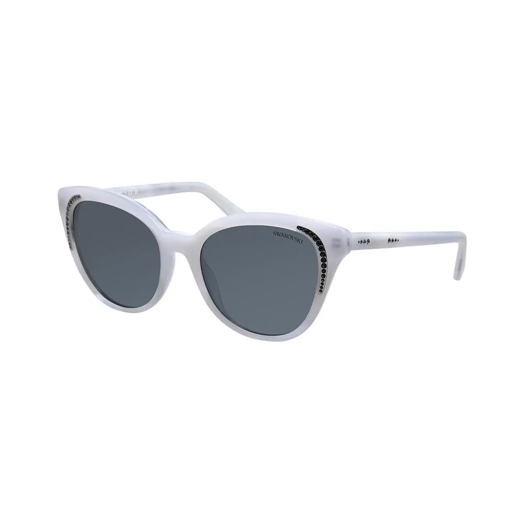 Swarovski Women`s Sk6031 53Mm Sunglasses Women`s White