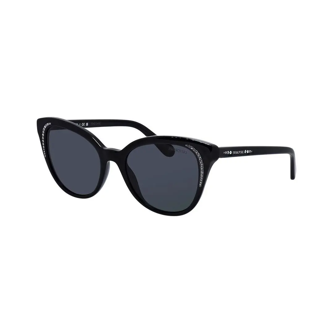 Swarovski Women`s Sk6031 53Mm Sunglasses Women`s Black