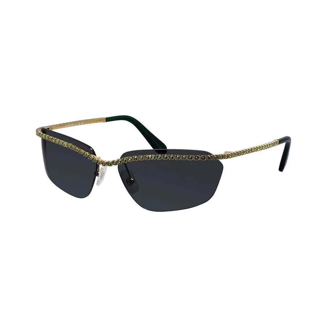 Swarovski Women`s Sk7001 64Mm Sunglasses Women`s Gold