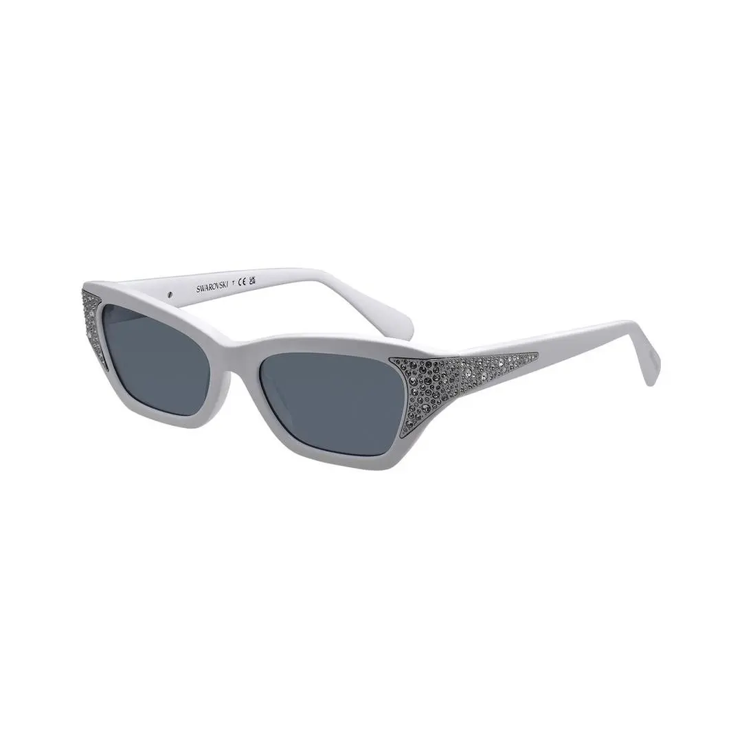Women`s Sk6029 53Mm Sunglasses Women`s White by Swarovski