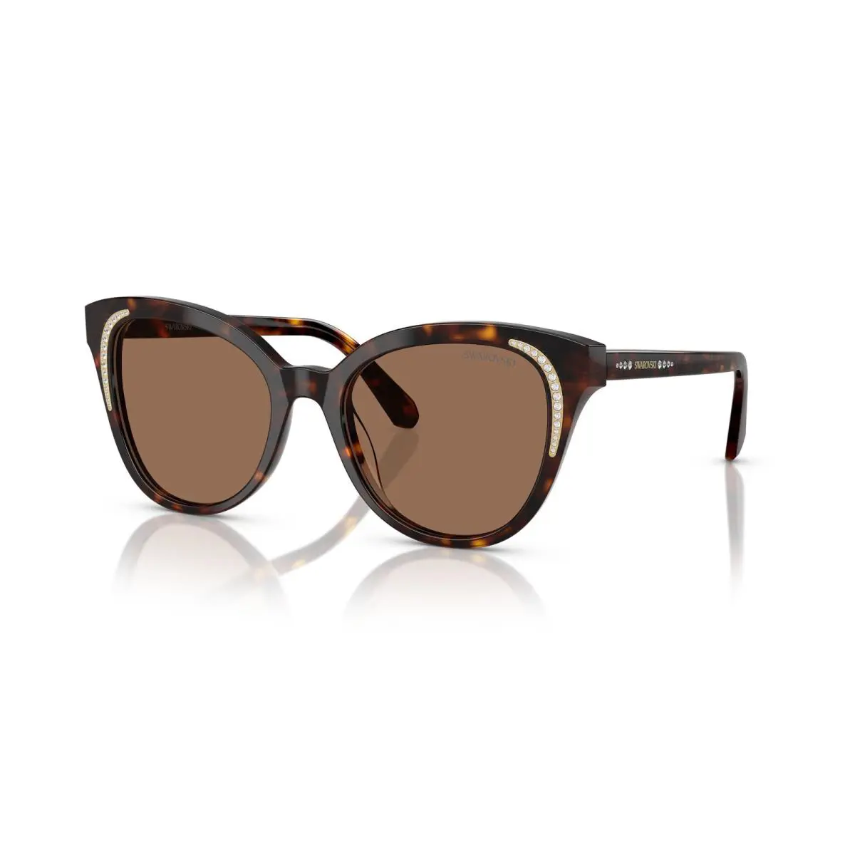 Swarovski 6031 Sunglasses 100273 Brown