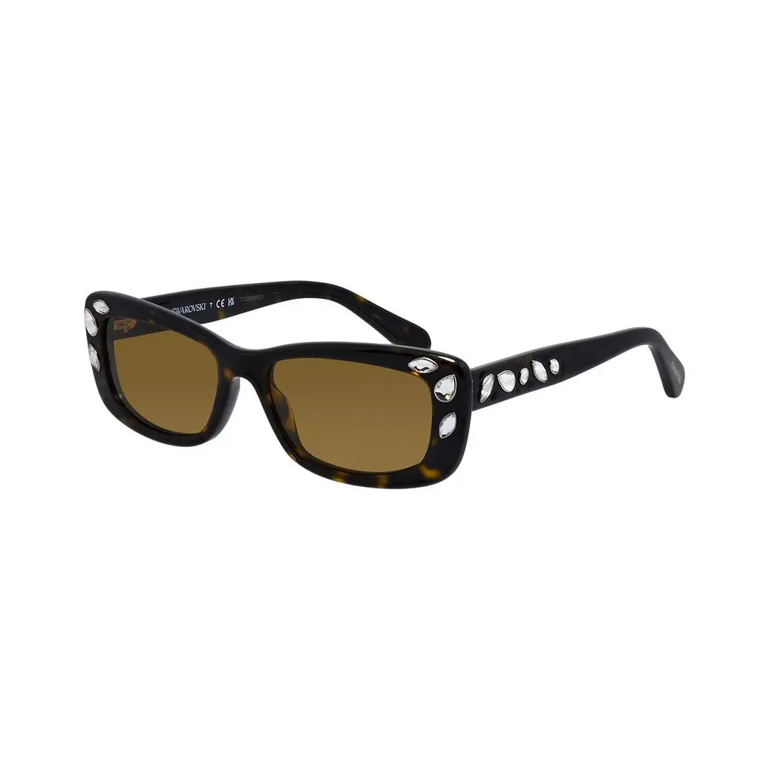 Swarovski Women`s Sk6008 54Mm Sunglasses Women`s Brown