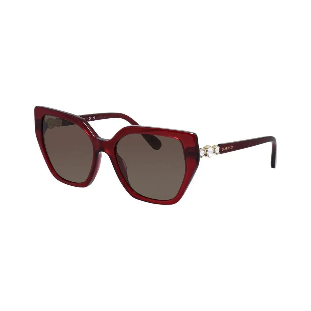 Swarovski Women`s Sk6016 56Mm Sunglasses Women`s Red