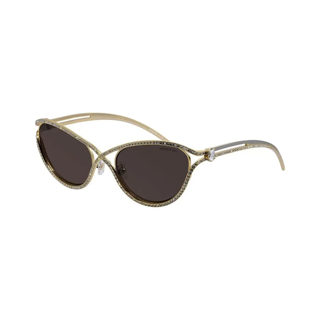 Swarovski Women`s Sk7025 58Mm Sunglasses Women`s Gold