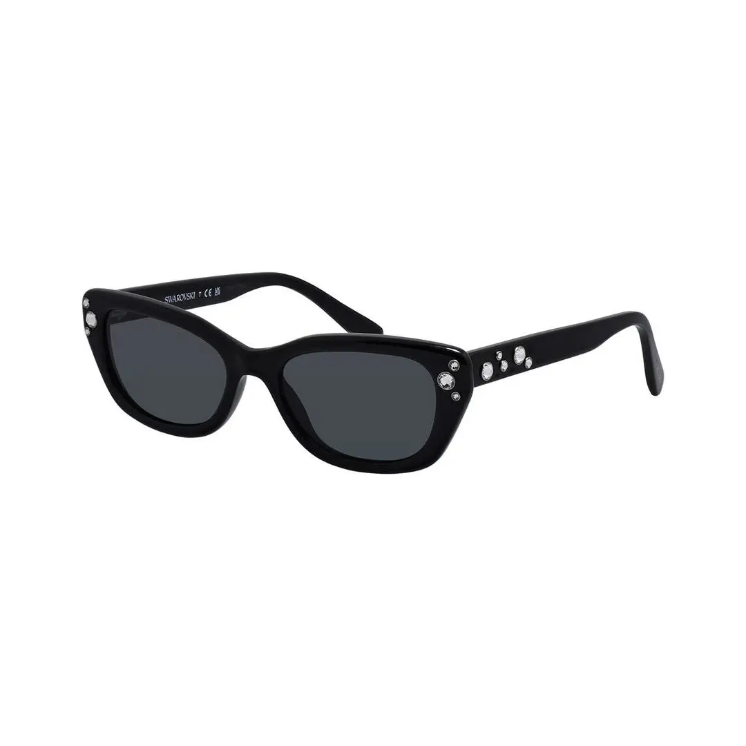 Swarovski Women`s Sk6019 54Mm Sunglasses Women`s Black
