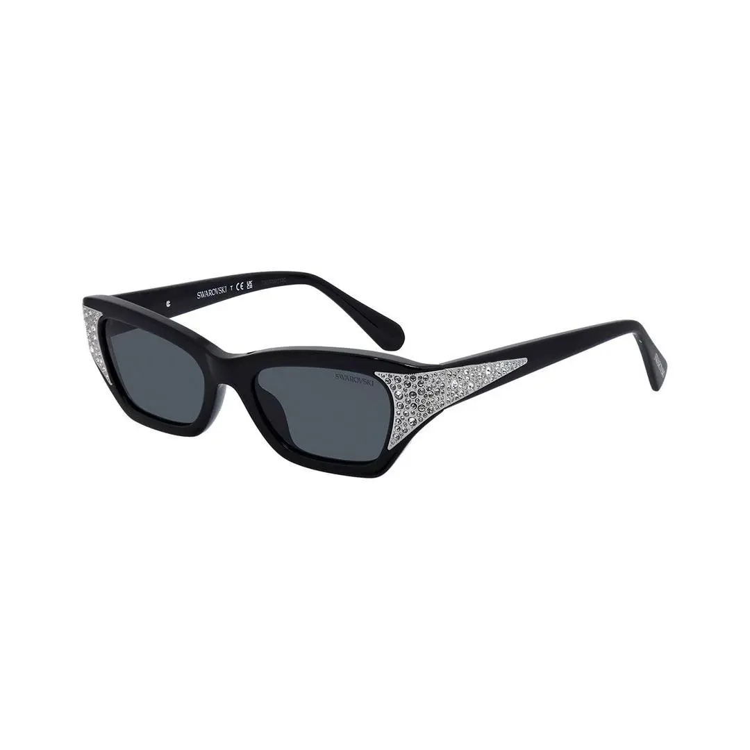 Swarovski Women`s Sk6029 50Mm Sunglasses Women`s Black