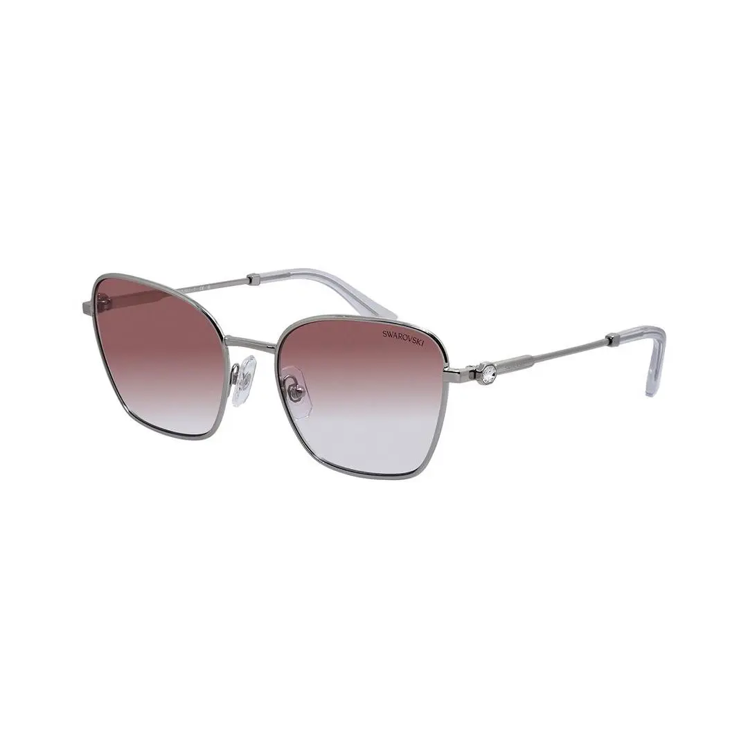 Swarovski Women`s Sk7029 55Mm Sunglasses Women`s Silver