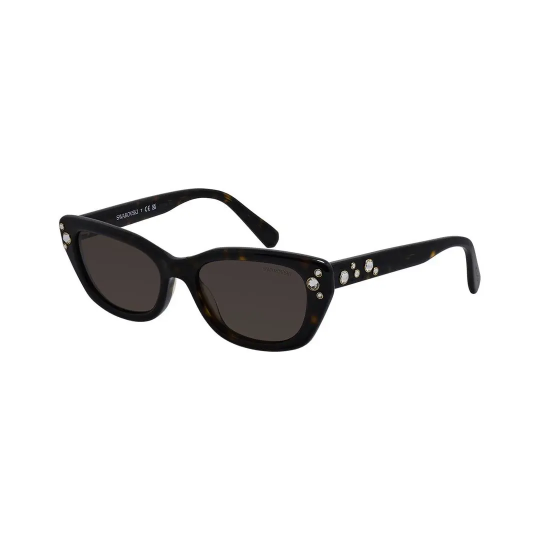 Swarovski Women`s Sk6019 54Mm Sunglasses Women`s Brown