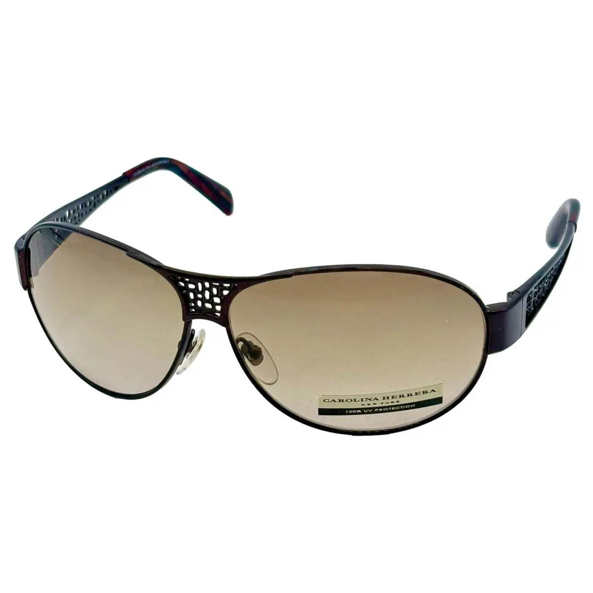 Carolina Herrera Womens Currant Oval Metal Fashion Wrap H717