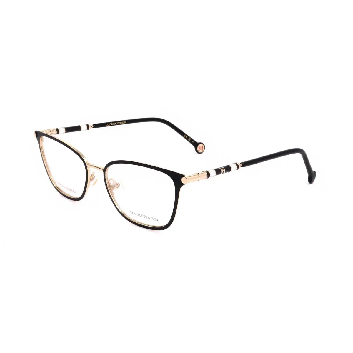 Carolina Herrera Women`s 53mm Gold Black Opticals CH0031-RHL-53