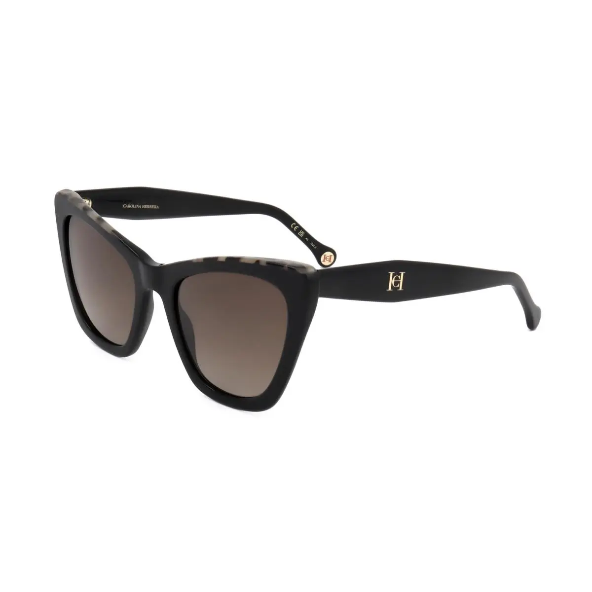 Carolina Herrera Women`s 55mm Black Havana Sunglasses HER0129S-0WR7-HA