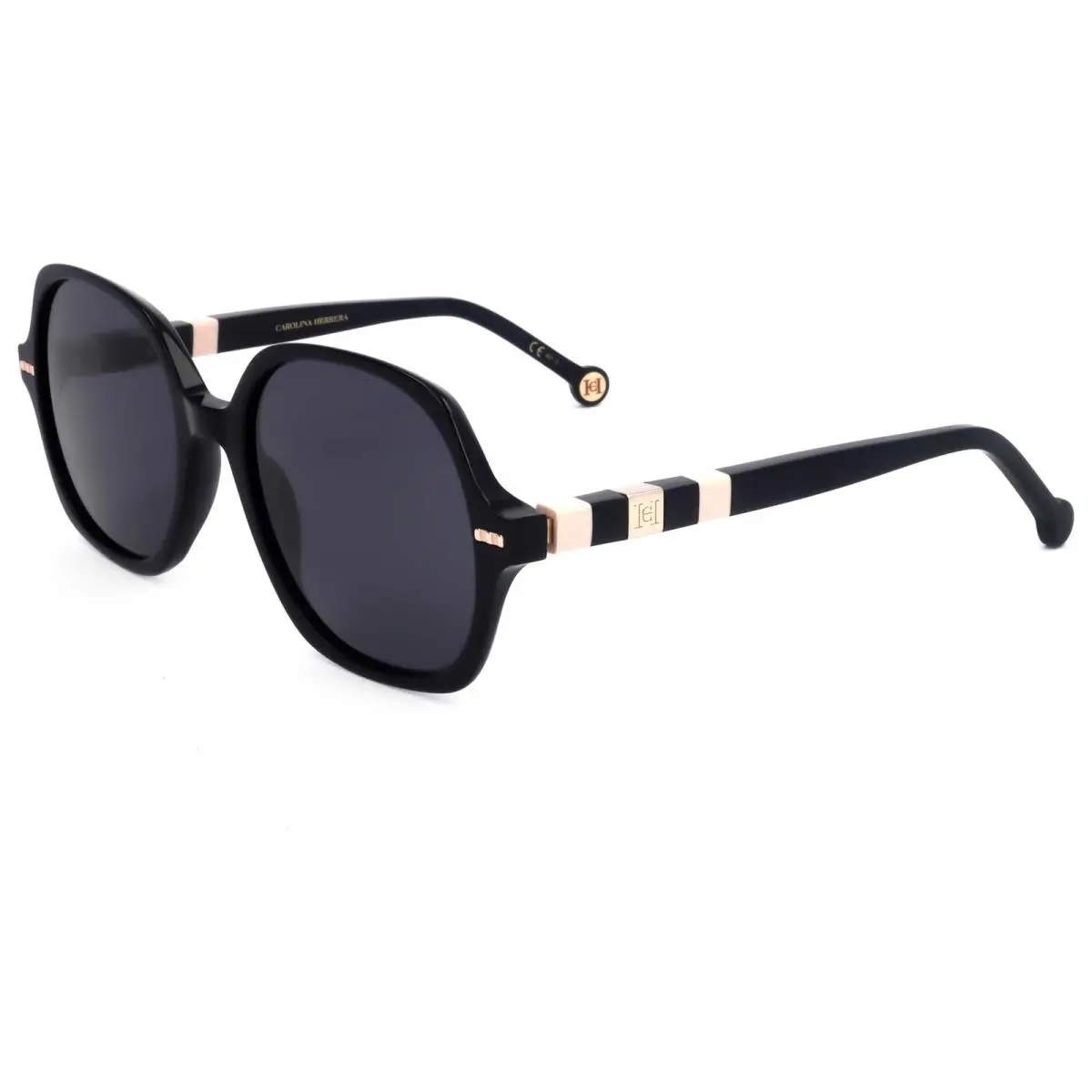 Carolina Herrera Women`s 55mm Black Sunglasses HER0106-S-KDX-55