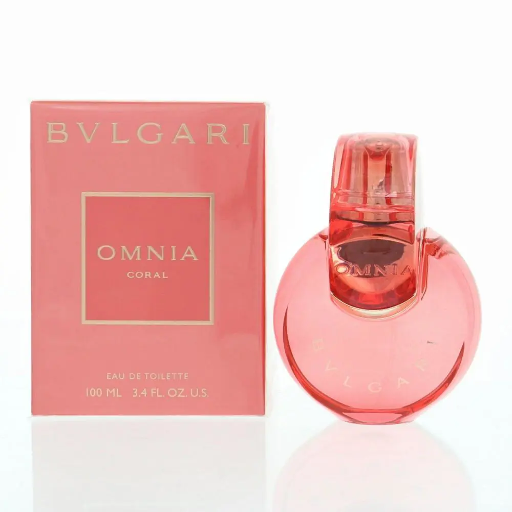 Bvlgari Omnia Coral 3.4 Oz Eau De Toilette Spray by Bvlgari Box For Women