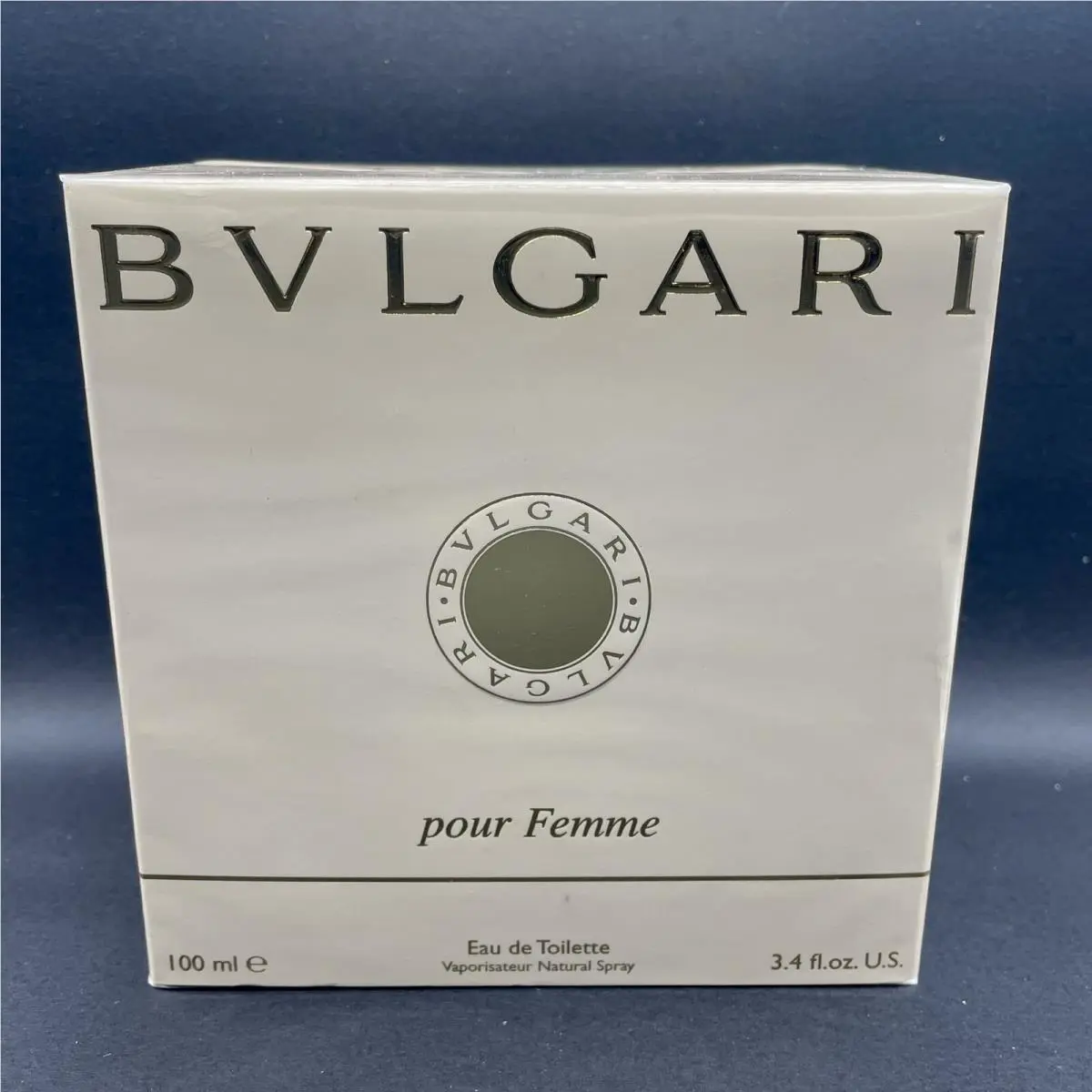 Bvlgari Pour Femme 100 ml 3.4 oz Eau de Toilette Spray Htf Box