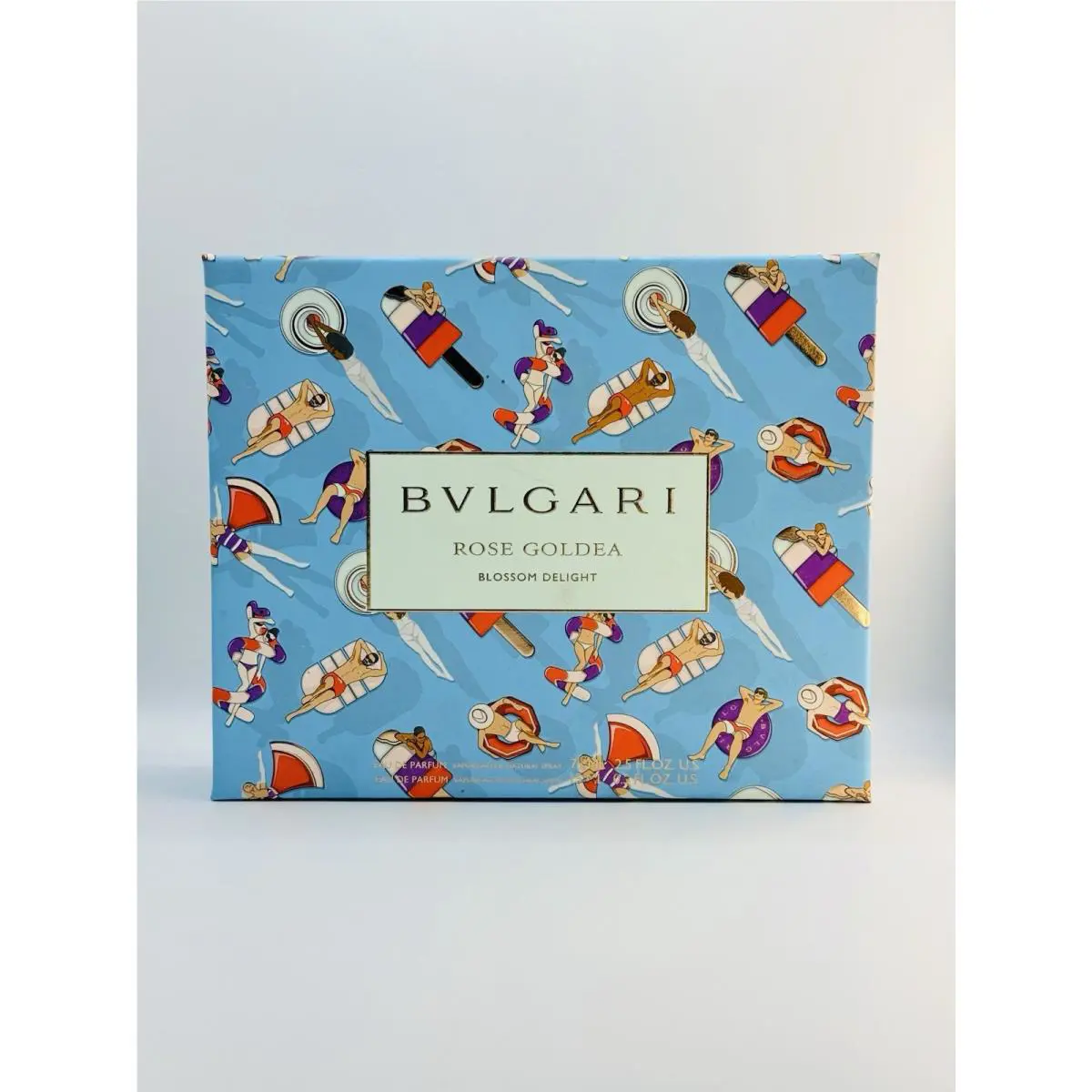 Bvlgari Rose Goldea Blossom Delight For Women 2 Pcs Gift Set 2.5 oz Edp + 0.5 oz