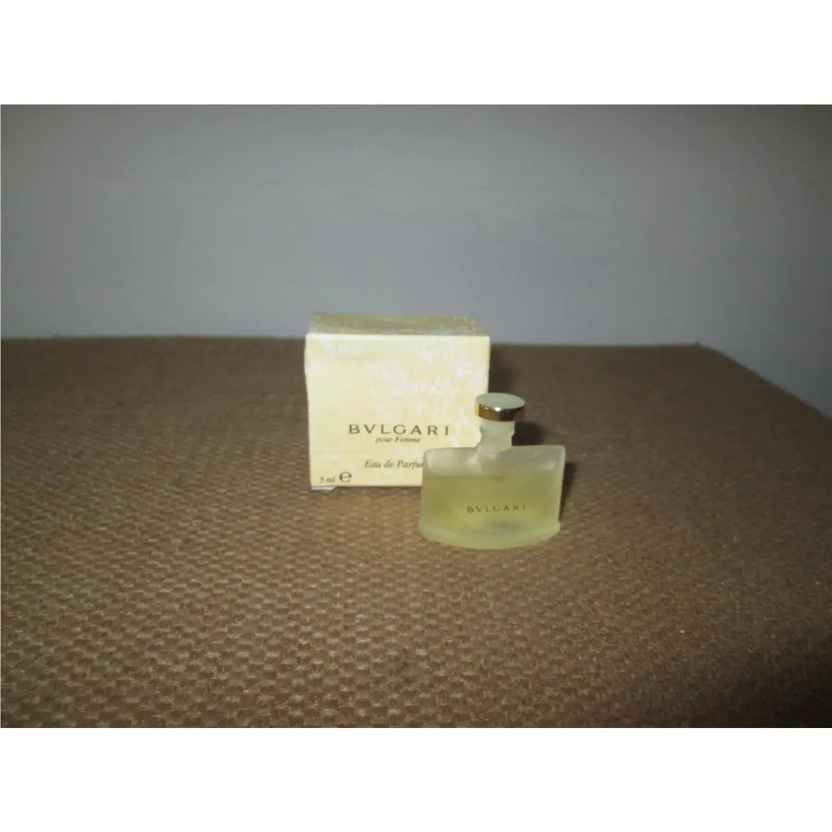 Bvlgari Pour Femme Mini Eau De Parfum Edp .17 Fl Oz / 5 Ml