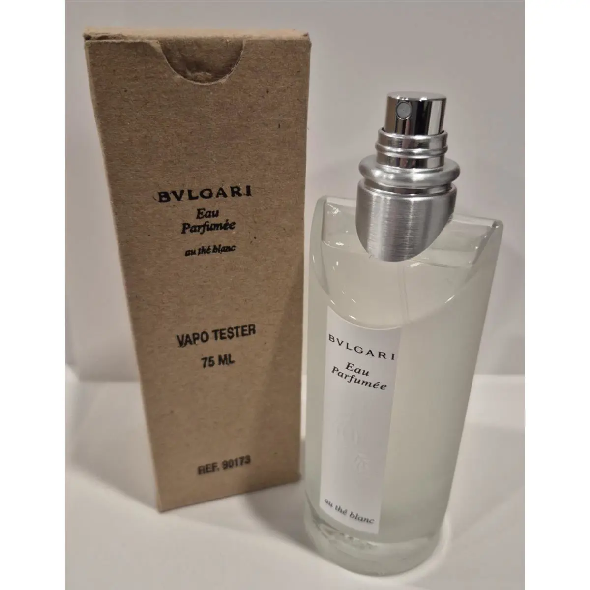 Bvlgari Eau Parfumee AU The Blanc 2.5oz Eau Decologne Spray New/no Cap Vintage