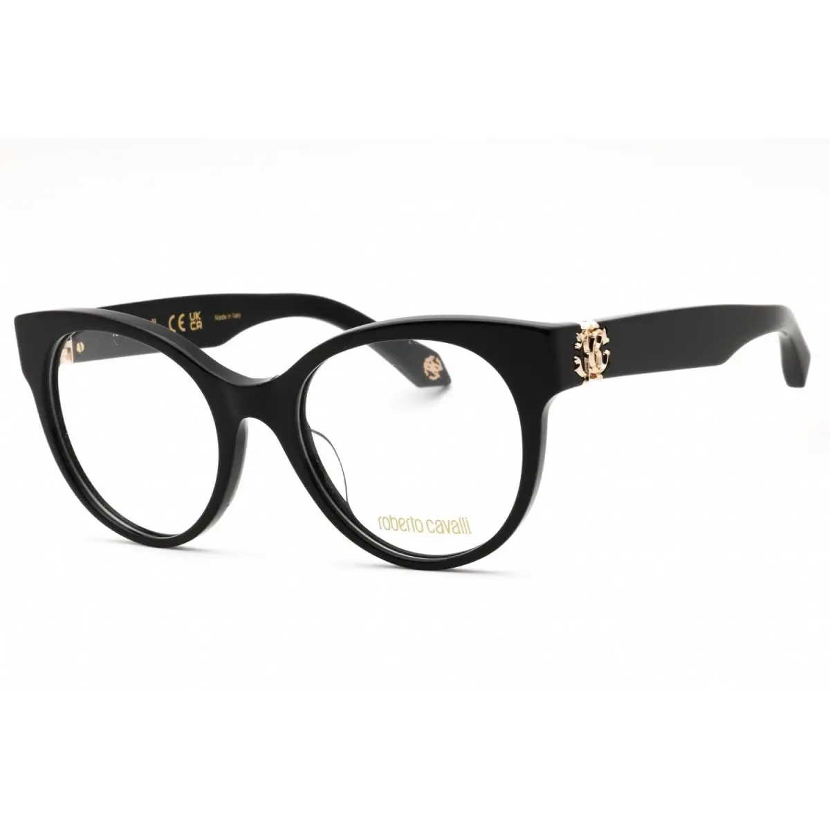 VRC027M 0700 Black 55mm Eyeglasses by Roberto Cavalli