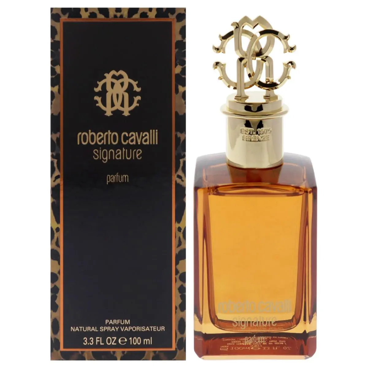 Roberto Cavalli by Roberto Cavalli Eau De Parfum Spray Packaging 3.4