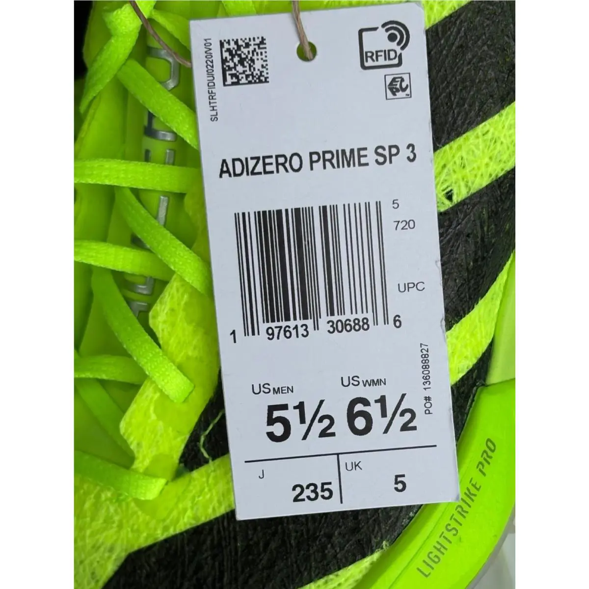 Adidas shoes - adidas adizero prime - adizero prime - IH5800 - Green 13