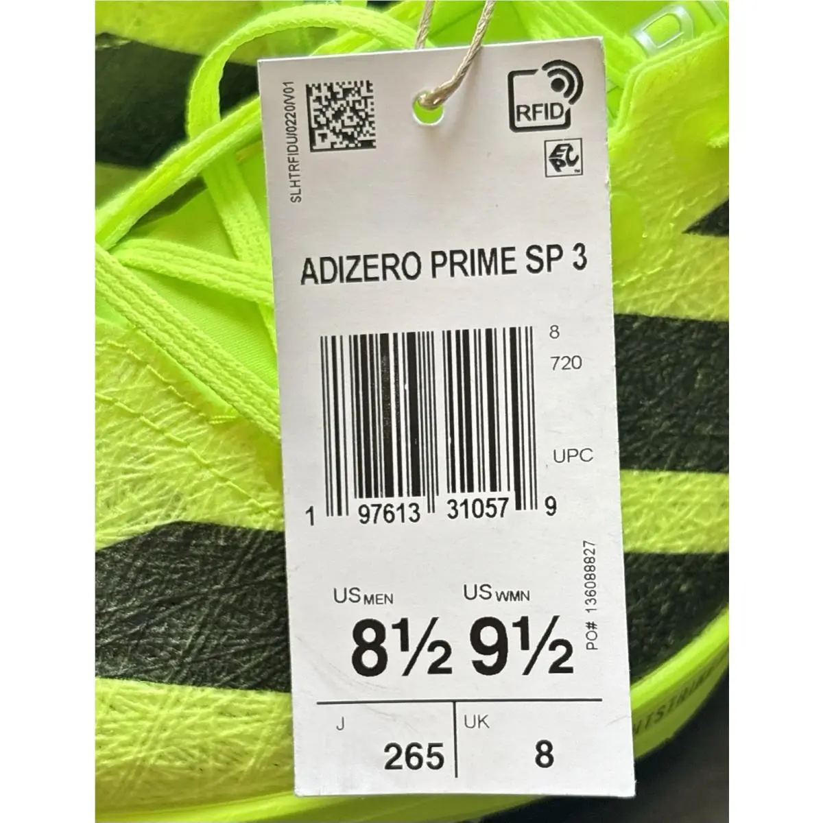 Adidas shoes - adidas adizero prime - adizero prime - IH5800 - Green 31
