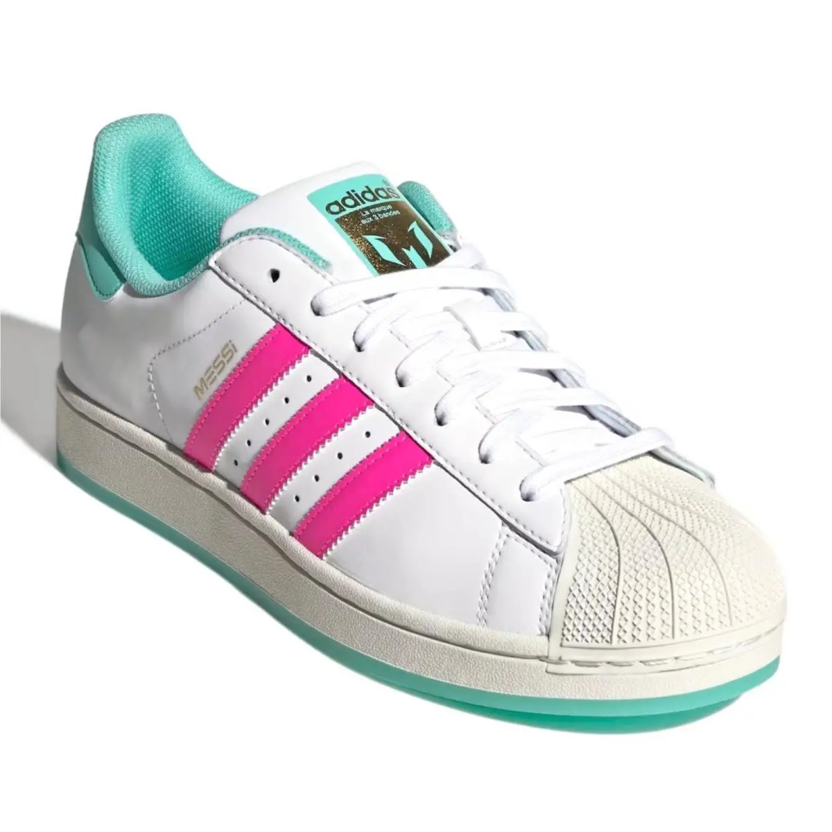 Adidas shoes - adidas Superstar - Superstar - Multicolor, Manufacturer: Cloud White / Lucid Pink / Flash Aqua 12