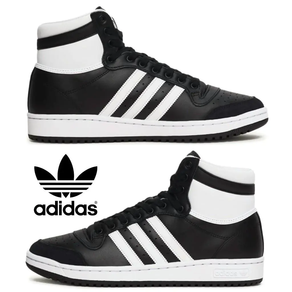 Adidas shoes - Adidas Top Ten High OG - Black, Manufacturer: Black | White 17