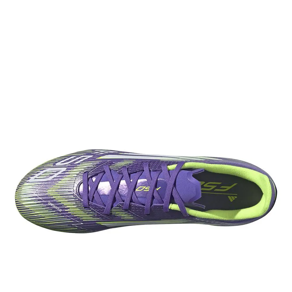 Adidas shoes - adidas F50 League Firm GroundMulti Ground Soccer Cleats - JI0003 - Green, Purple 2