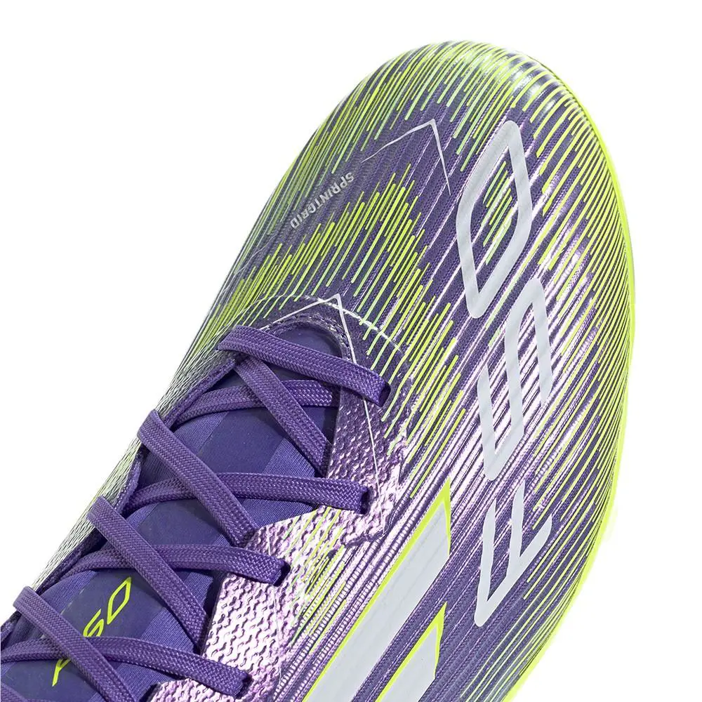 Adidas shoes - adidas F50 League Firm GroundMulti Ground Soccer Cleats - JI0003 - Green, Purple 4