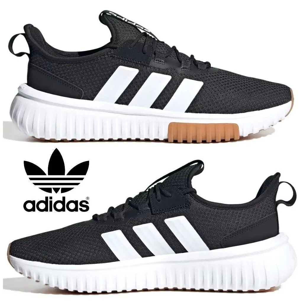 Adidas Originals Kaptir 4.0 Men`s Shoes Running Gym Casual Sport Sneakers - Black, Manufacturer: Core Black / Cloud White / Carbon