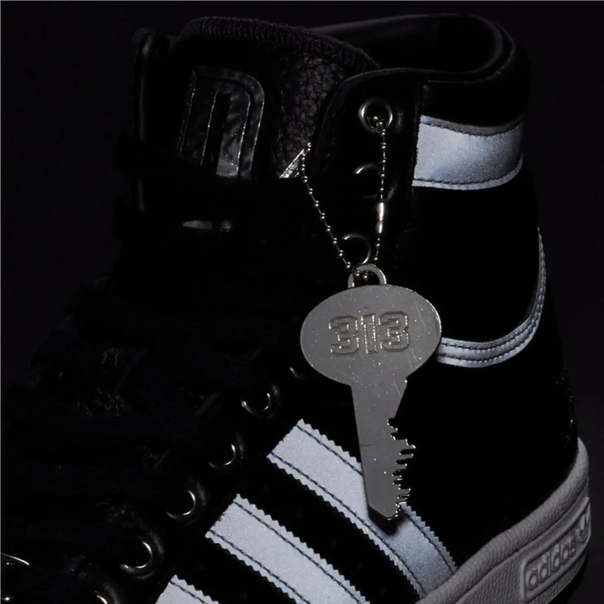 Adidas shoes - Adidas Top Ten High OG - Black, Manufacturer: Black | White 20