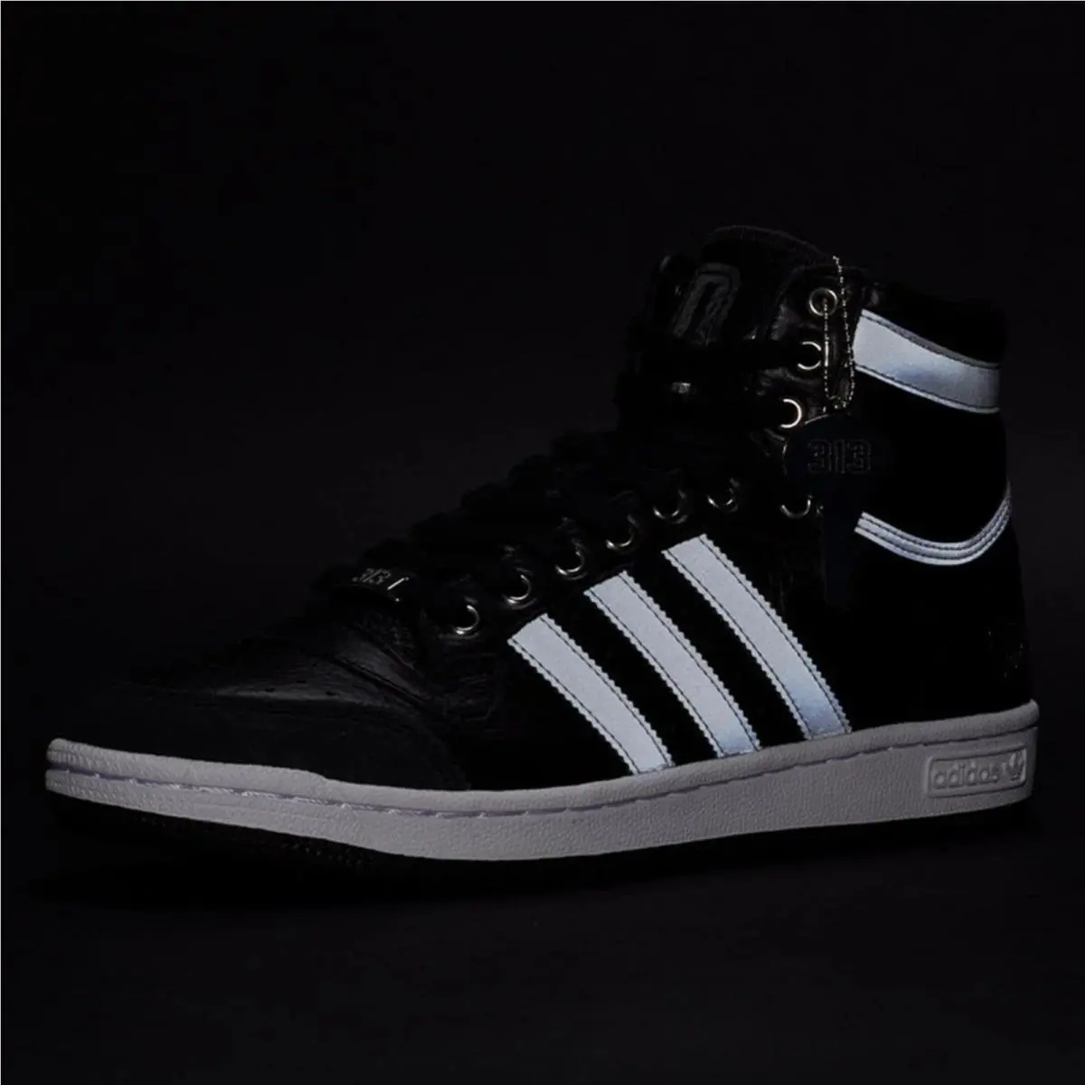 Adidas shoes - Adidas Top Ten High OG - Black, Manufacturer: Black | White 19