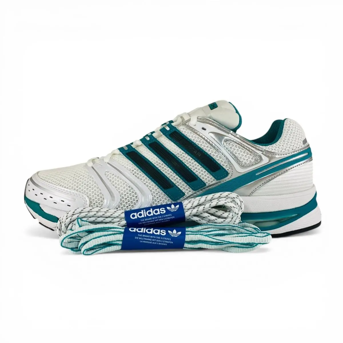 Adidas Adistar Control 5 Sporty Rich Cloud White Men`s Shoes Sneakers IH9707
