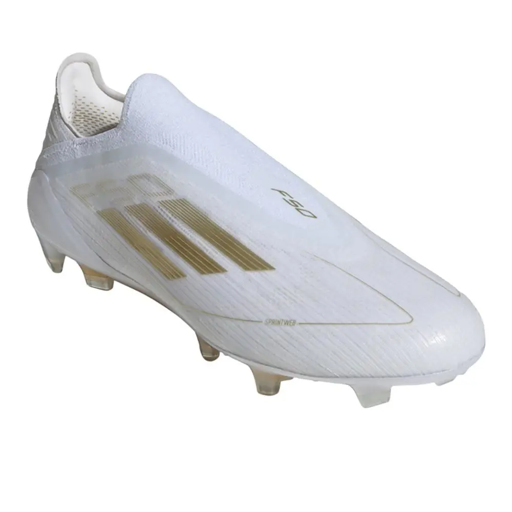Adidas shoes - adidas F50 Elite Laceless Firm Ground Soccer Cleats - IE3183-A - White 0
