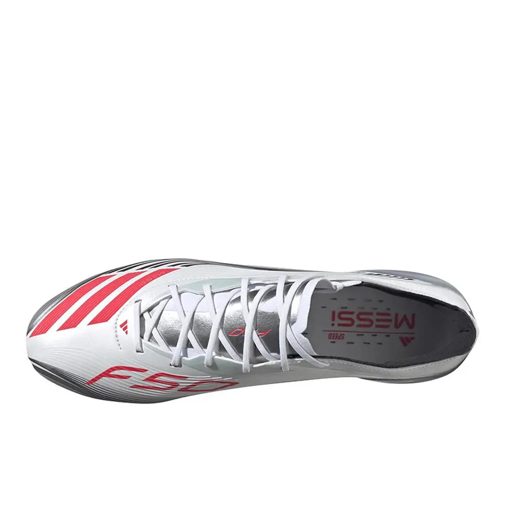 Adidas shoes - adidas F50 Messi Elite Firm Ground Soccer Cleats - JP5593 - White 2