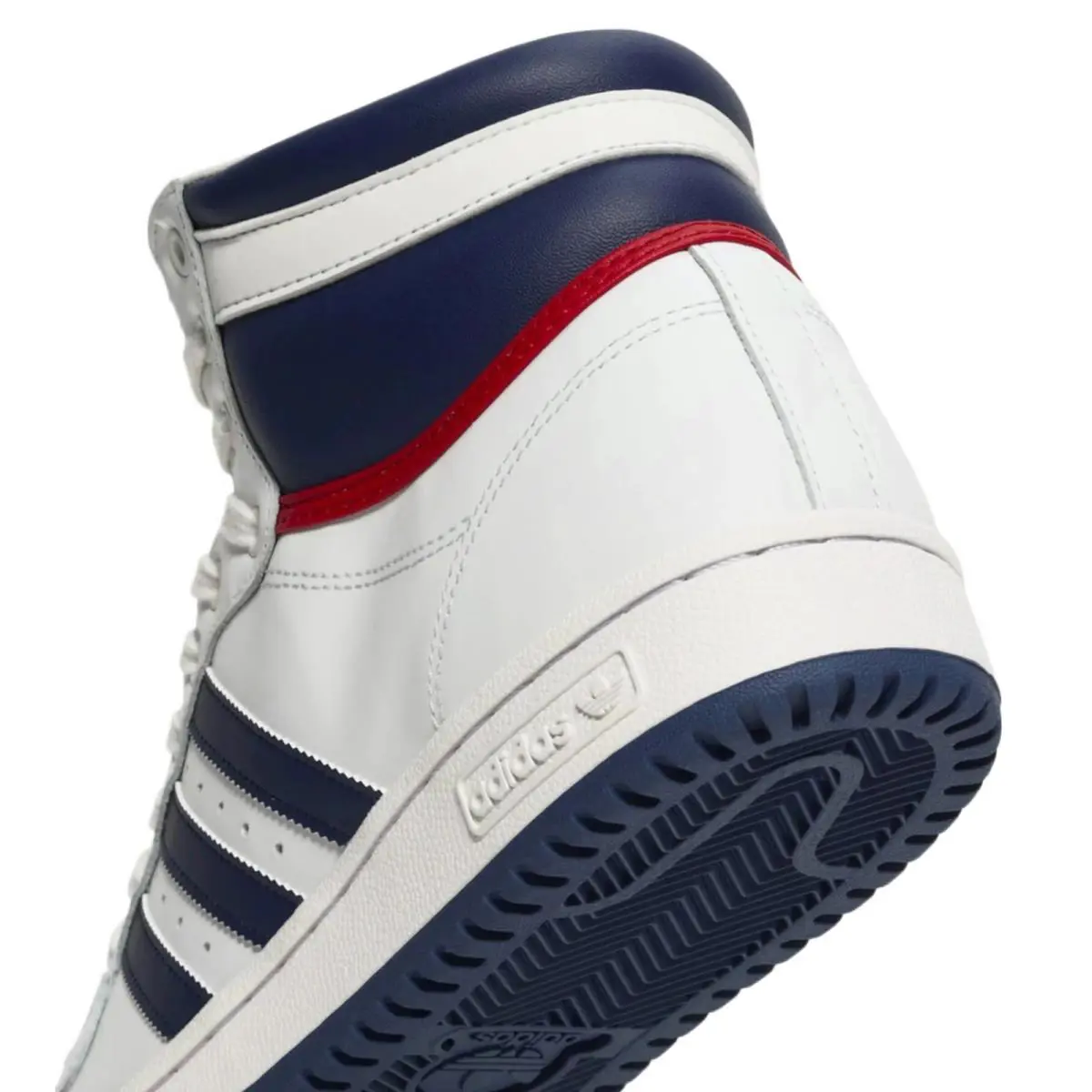 Adidas shoes - Adidas Top Ten High OG - White, Manufacturer: White | Supplier Color | Collegiate Red 3