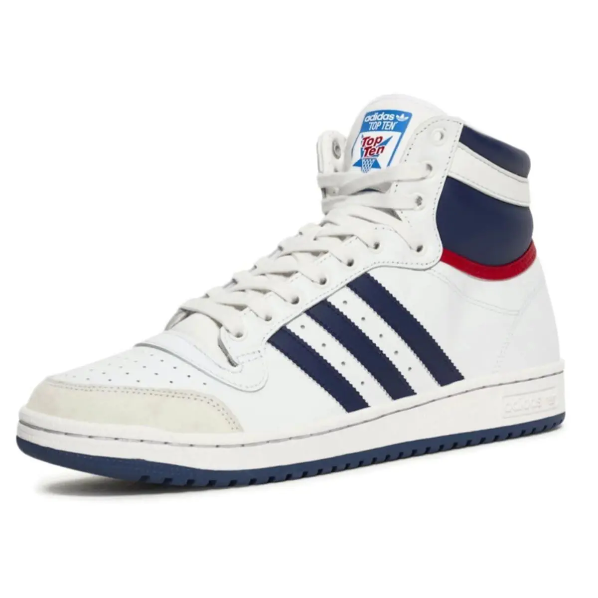 Adidas shoes - Adidas Top Ten High OG - White, Manufacturer: White | Supplier Color | Collegiate Red 18