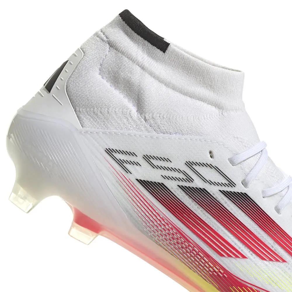 Adidas shoes - adidas F50 Elite Firm Ground Mid Soccer Cleats - IE1457 - White 12