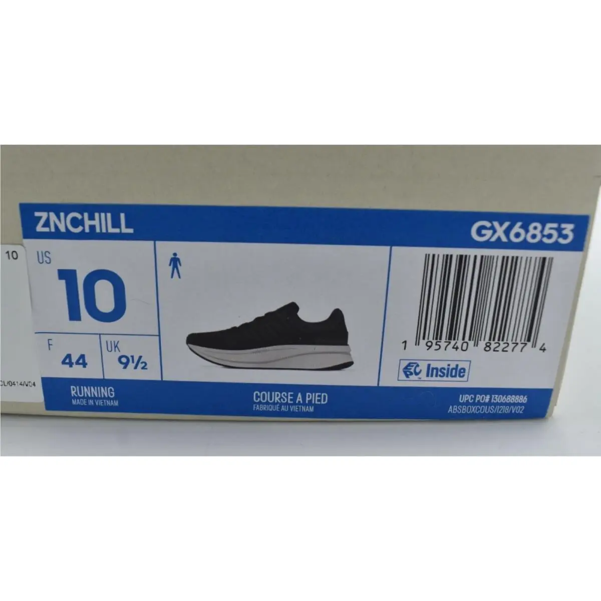 Adidas shoes - adidas Running - Running - GX6853 - Black, White (UPC: 195740822750) 9