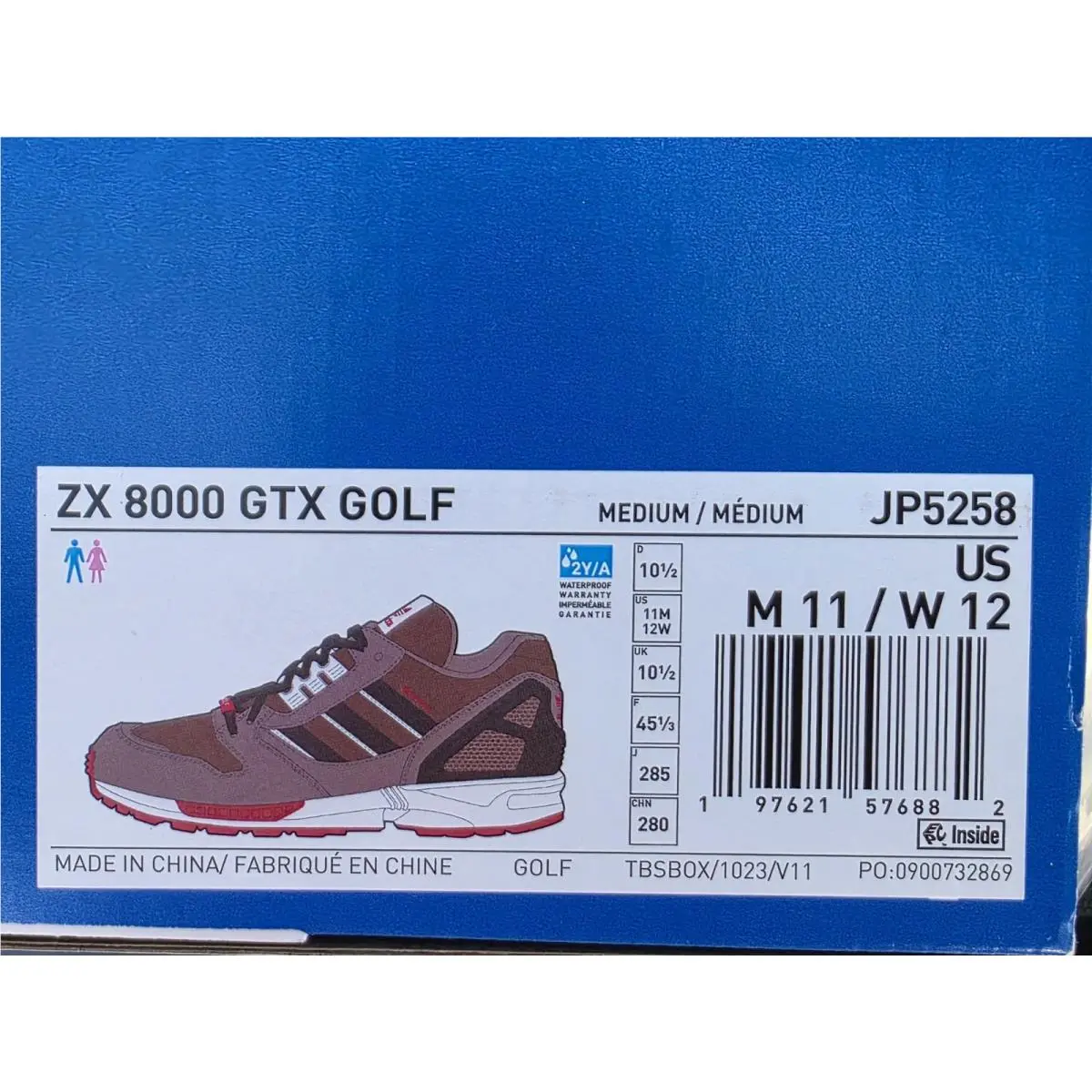 Adidas shoes - adidas ZX 8000 - JP5258 - Brown (UPC: 197621576882) 13